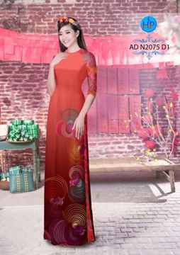 Vải áo dài Hoa văn 3D AD N2075 29