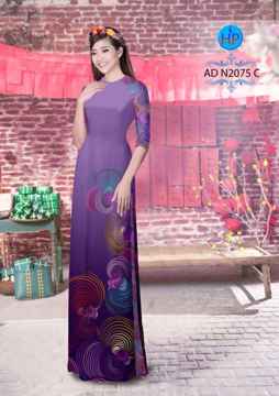 Vải áo dài Hoa văn 3D AD N2075 28
