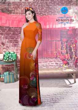 Vải áo dài Hoa văn 3D AD N2075 35
