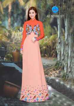 Vải áo dài Hoa in 3D AD N2099 27