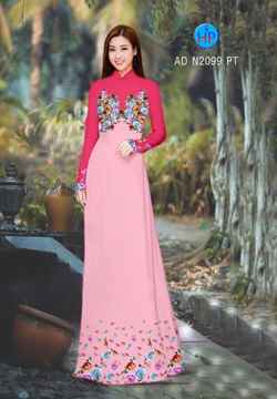 Vải áo dài Hoa in 3D AD N2099 37