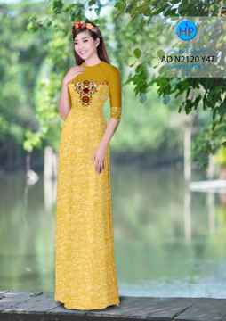 1520601895 4 vai ao dai hoa van gia ren nhe nhang dam tham ad