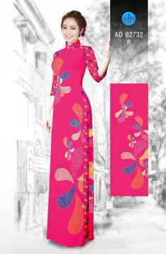 Vải áo dài Hoa văn đẹp xinh AD B2732