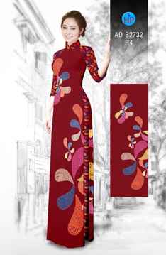 Vải áo dài Hoa văn đẹp xinh AD B2732