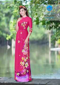 Vải áo dài Hoa in 3D AD N2156 26