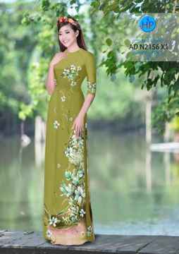 Vải áo dài Hoa in 3D AD N2156 28