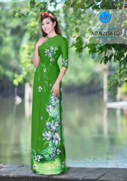 Vải áo dài Hoa in 3D AD N2156 30
