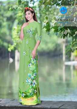 Vải áo dài Hoa in 3D AD N2156 31