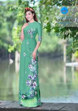 Vải áo dài Hoa in 3D AD N2156 32