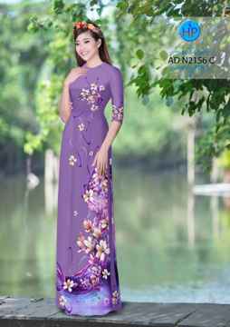 Vải áo dài Hoa in 3D AD N2156 34