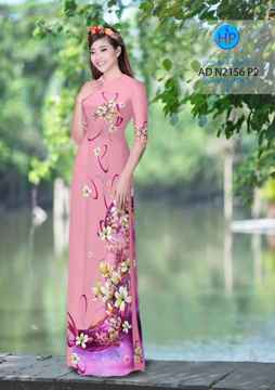 Vải áo dài Hoa in 3D AD N2156 37