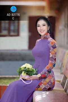 1522049369 405 vai ao dai hoa van co ba sai gon co the doi thanh ao hoa van va quan mau ad