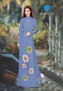 Vải áo dài Hoa in 3D AD N2171 27