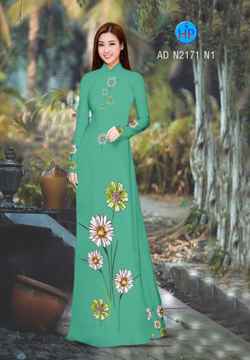 Vải áo dài Hoa in 3D AD N2171 28
