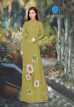 Vải áo dài Hoa in 3D AD N2171 33