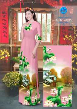 1523222504 646 vai ao dai hoa sen va phong canh ad