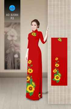Vải áo dài Hoa Hướng Dương AD B2084 30