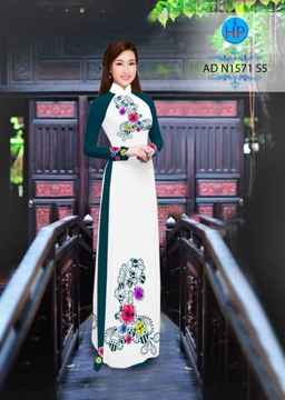 Vải áo dài Hoa in 3D AD N1571 26