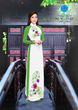 Vải áo dài Hoa in 3D AD N1571 29