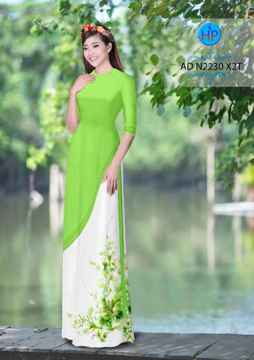Vải áo dài Hoa in 3D AD N2230 26