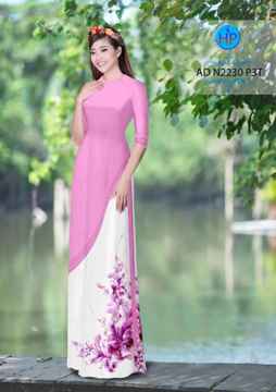 Vải áo dài Hoa in 3D AD N2230 30