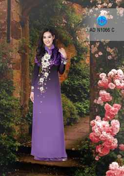 Vải áo dài Hoa vai AD N1066 32