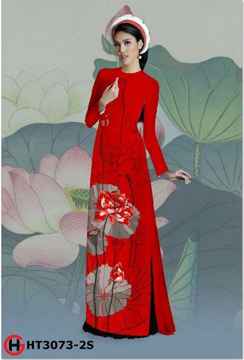 Vải áo dài Hoa sen AD HT3073 29
