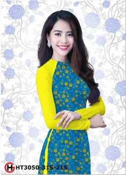 1524296552 626 vai ao dai hoa deu la su lua chon khong the thieu doi voi cac co hay mac ao dai a ad