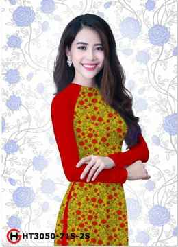 1524296555 33 vai ao dai hoa deu la su lua chon khong the thieu doi voi cac co hay mac ao dai a ad