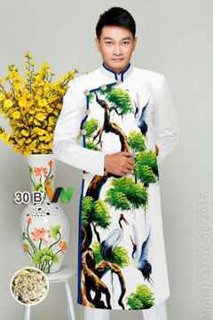 1524460140 328 vai ao dai nam hinh cay va chim ad