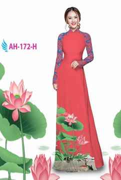 Vải áo dài hoa sen AD AH 172 53