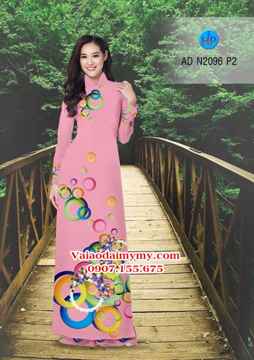 1525617197 479 vai ao dai nhung vong tron 3d sac mau ad