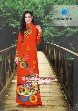 1525617199 201 vai ao dai nhung vong tron 3d sac mau ad