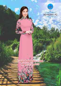 1525670316 553 vai ao dai hoa hong xinh ad