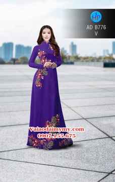 Vải áo dài Hoa Phượng AD B776 30