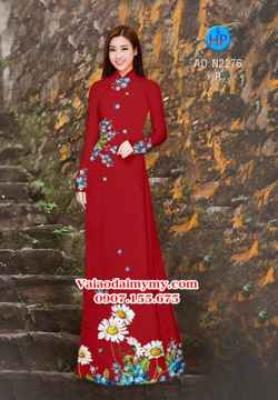 1526697202 614 vai ao dai cuc hoa mi nhe nhang trong sang cuoi tuan ad