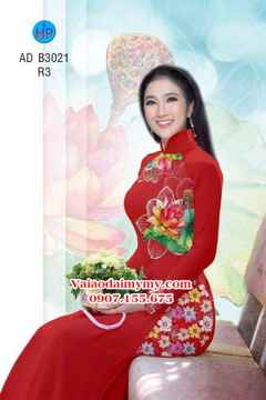 Vải áo dài Hoa Sen AD B3021