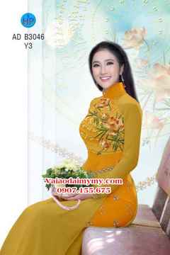 1527777348 627 vai ao dai trong dong va hoa sen ad