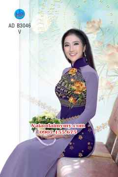 1527777349 144 vai ao dai trong dong va hoa sen ad