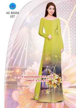 1527781705 105 vai ao dai sen vang long lay ad