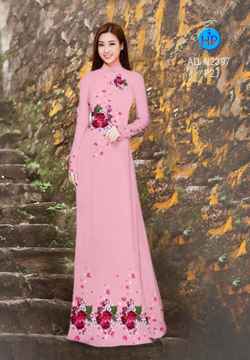 1529683269 896 vai ao dai hoa va tim dang yeu ad