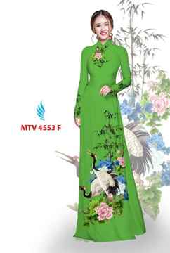 Vải áo dài cò và trúc AD MTV 4553 31