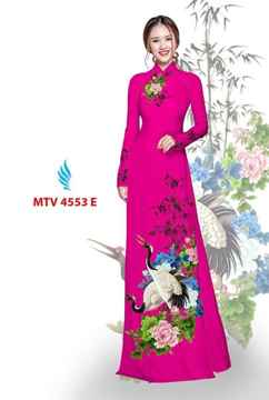 Vải áo dài cò và trúc AD MTV 4553 30