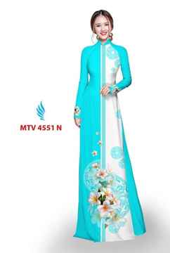 Vải áo dài hoa sứ AD MTV 4551 36