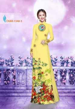 Vải áo dài hoa phượng AD CHAD 1348 29