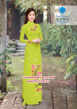 1530756602 85 vai ao dai hoa dao xinh tuoi ad