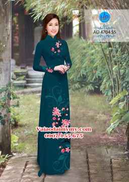 1530756604 450 vai ao dai hoa dao xinh tuoi ad