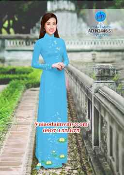 Vải áo dài Hoa Sen AD N2446 30