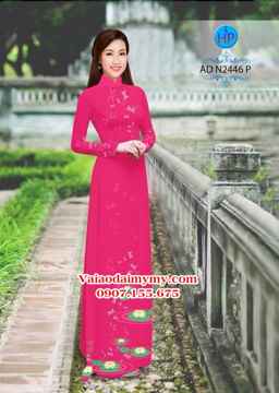 Vải áo dài Hoa Sen AD N2446 35