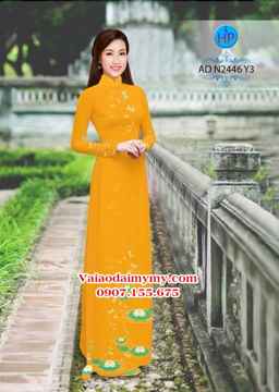 Vải áo dài Hoa Sen AD N2446 33